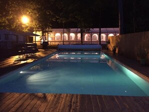 Seasonal outdoor pool - Château de Baillant (Saint-Martin-la-Pallu)