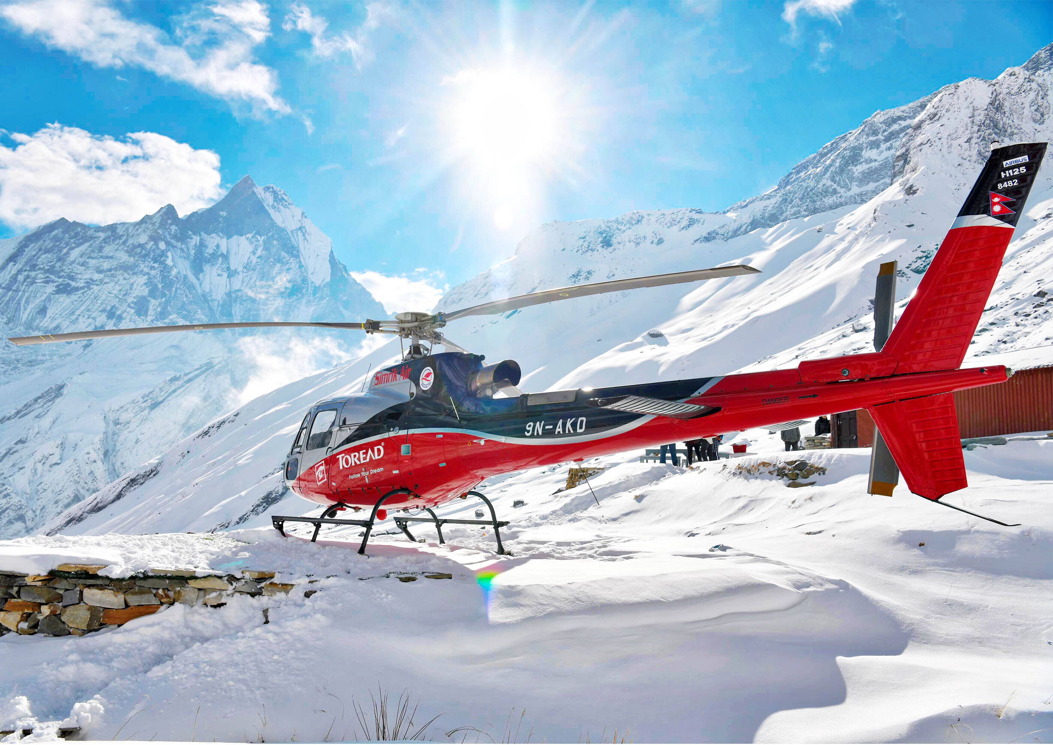 helicopter/plane tours
