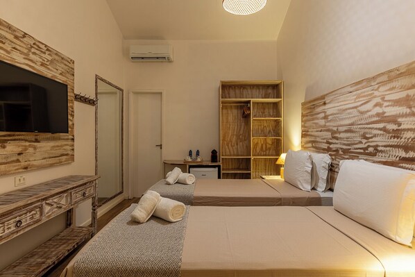 Habitación doble estándar | 1 habitación, sábanas de algodón egipcio y ropa de cama de alta calidad 