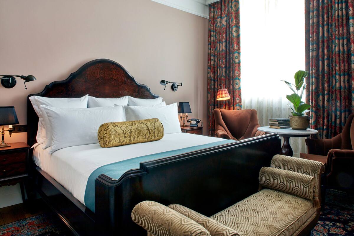 1 slaapkamer, luxe beddengoed, een minibar, een kluis op de kamer