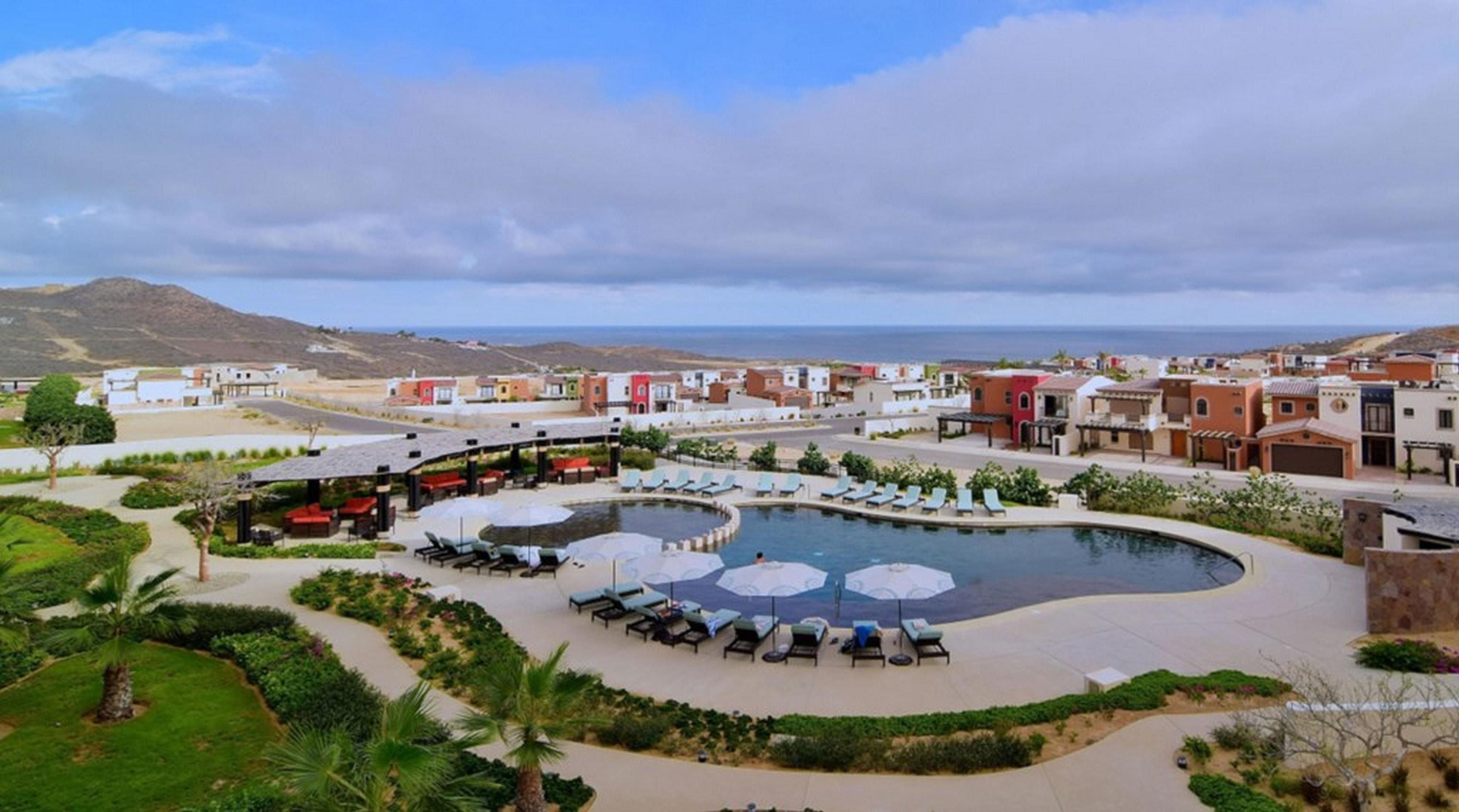 منظر من الجو على ارتفاع عالٍ