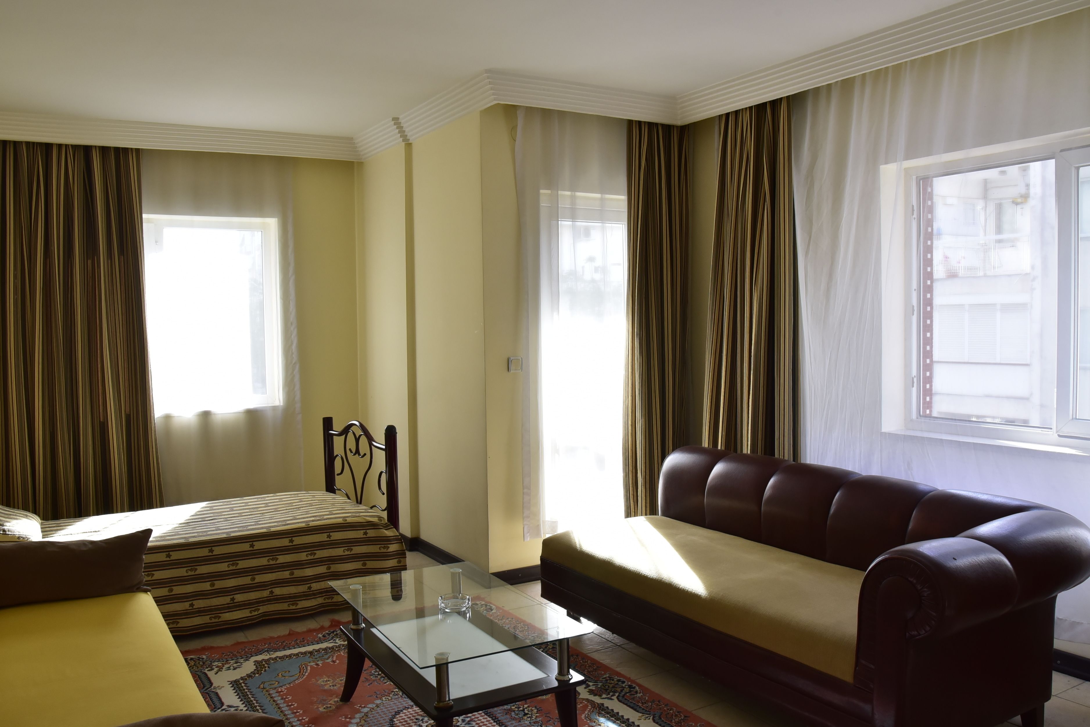 Appartement | Woonruimte | Een lcd-televisie