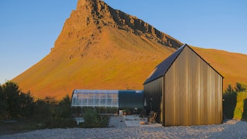 Overnatningsstedets facade