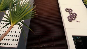 Façade de l’hébergement