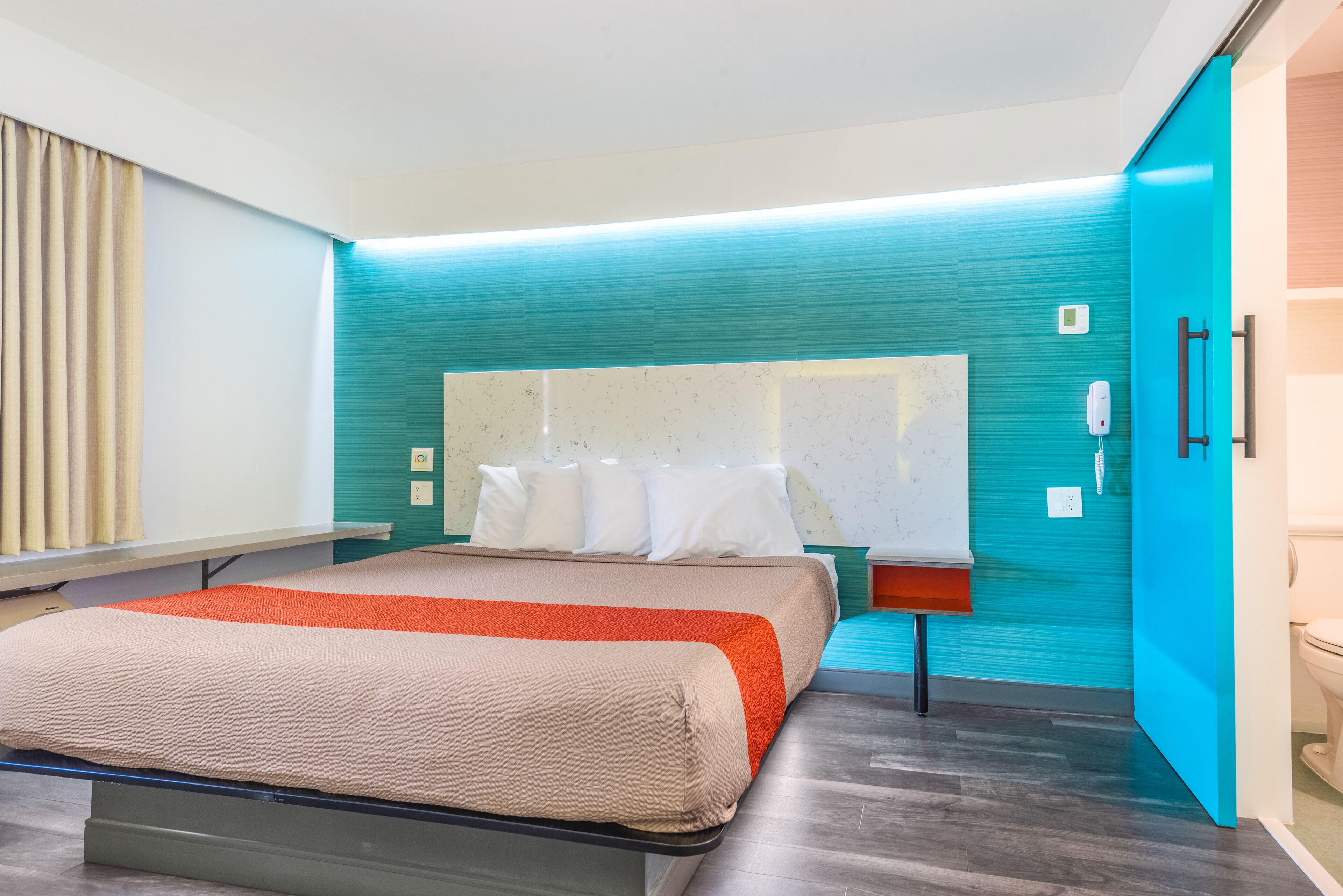 In-room safe, desk, blackout drapes, iron/ironing board