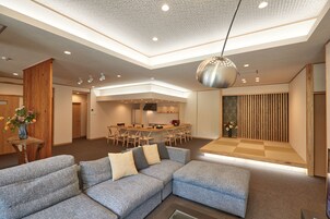 Executive Villa, 3 Bedrooms | Living room | Flat-screen TV