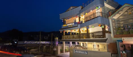 Front of property – evening/night