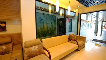 Lobby sitting area