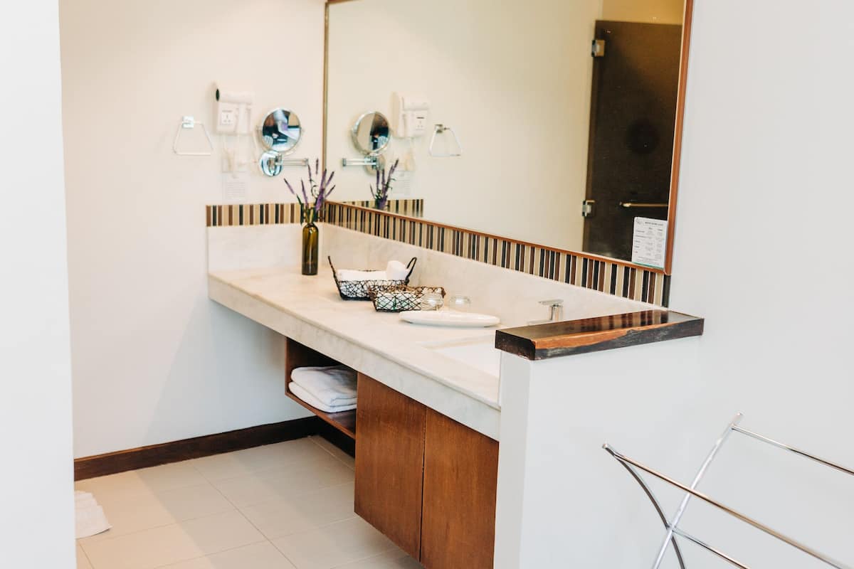 premier room | bathroom amenities | shower, free toiletries, hair dryer, bidet