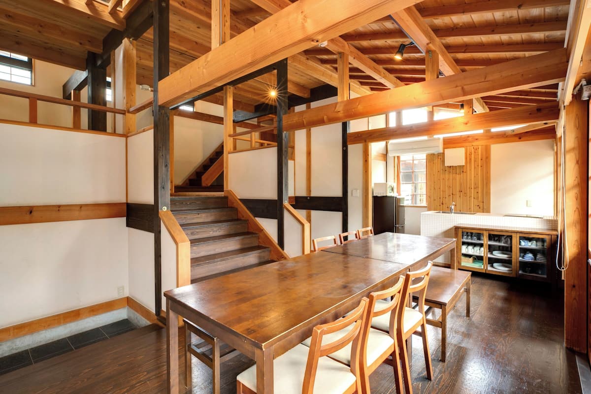 Cottage (Type 2&3) Open-Air Bath 6-10 Guests | 1 bedroom, down comforters, free WiFi, bed sheets