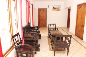 Sala de estar en el lobby