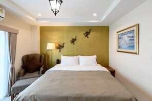 Classic Deluxe Room | Bureau, lits pliants/supplémentaires, Wi-Fi gratuit, draps fournis