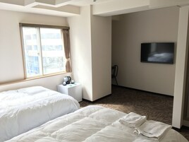 デスク、ノートパソコン用作業スペース、WiFi (無料)