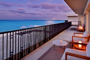 Chambre Double Présidentielle pour 1 personne | Vue depuis le balcon