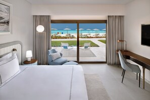 Premium bedding, minibar, in-room safe, desk