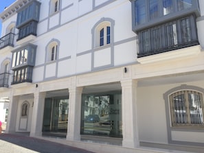 Fassade der Unterkunft
