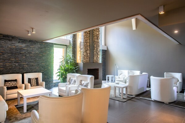 Sala de estar en el lobby