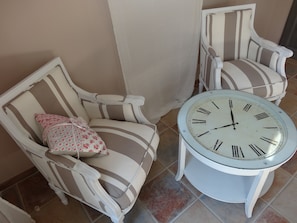 Chambre Double Deluxe | Coin séjour