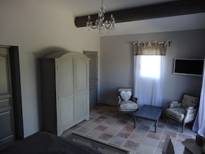 Chambre Double Deluxe | Coin séjour