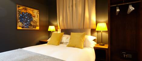 Tomannsrom – deluxe, 2 enkeltsenger | Sengetøy i egyptisk bomull og sengetøy av topp kvalitet