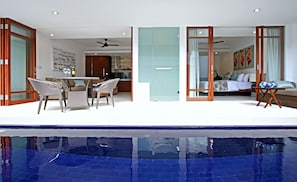 Departamento Premium, 1 habitación, alberca privada | Alberca privada