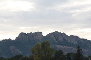 Blick auf die Berge