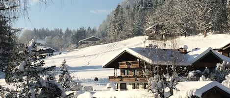 Fassade der Unterkunft