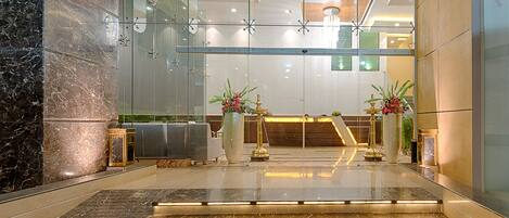 Entrada de la propiedad