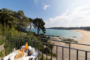 Luxury Suite, 1 King Bed (Room #7) | View from room - Restaurant Hotel Didier Méril (Dinard)