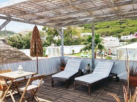 Bungalow, terraza | Terraza o patio