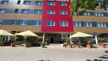 Façade de l’hébergement