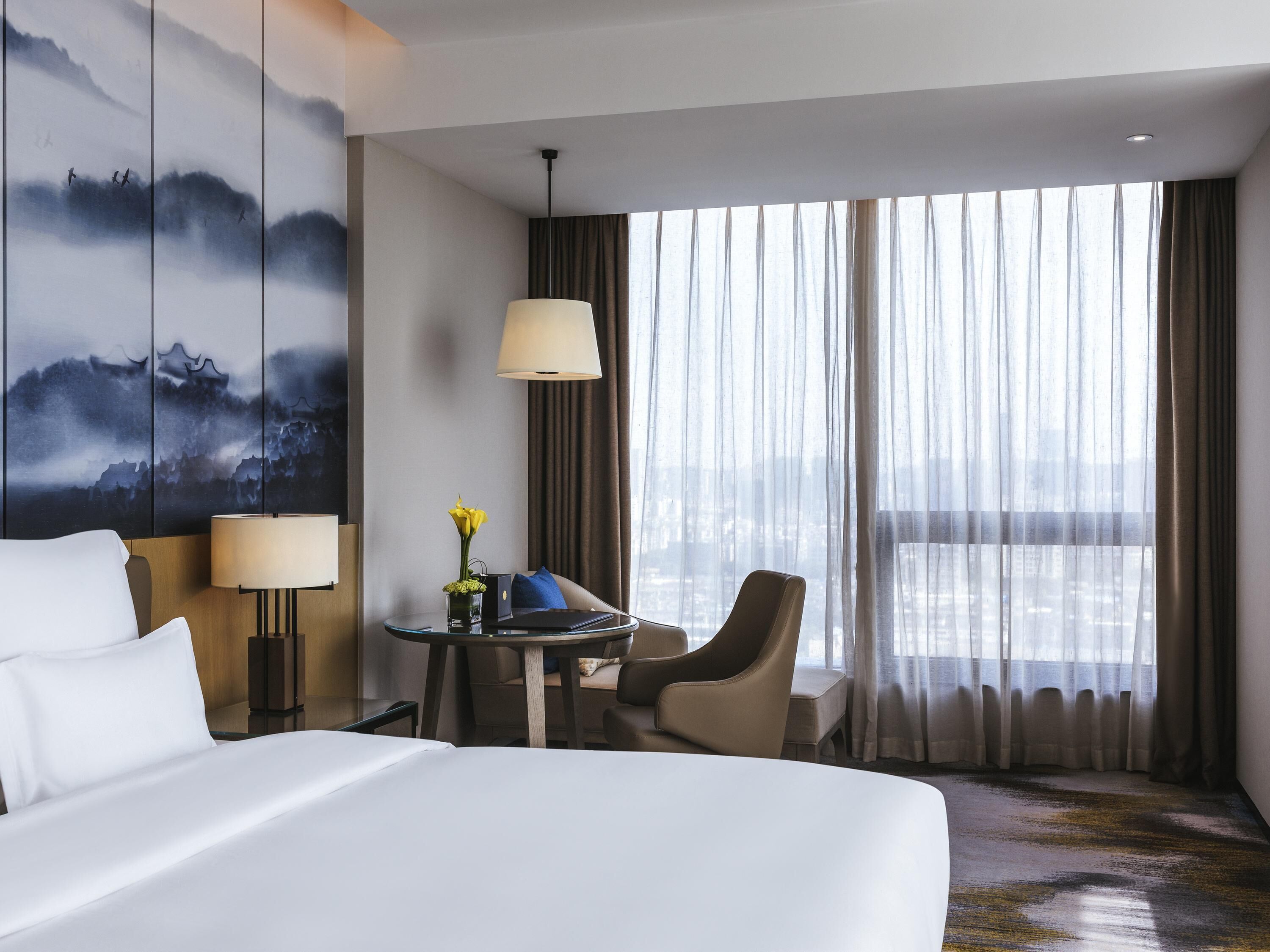 Superior Room, 1 King Bed, City View | 1 bedroom, minibar, in-room safe, individually decorated