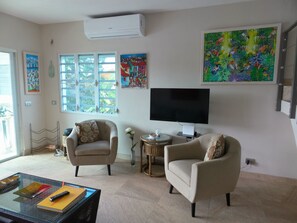 Villa, 2 habitaciones, vista al puerto | Aire acondicionado