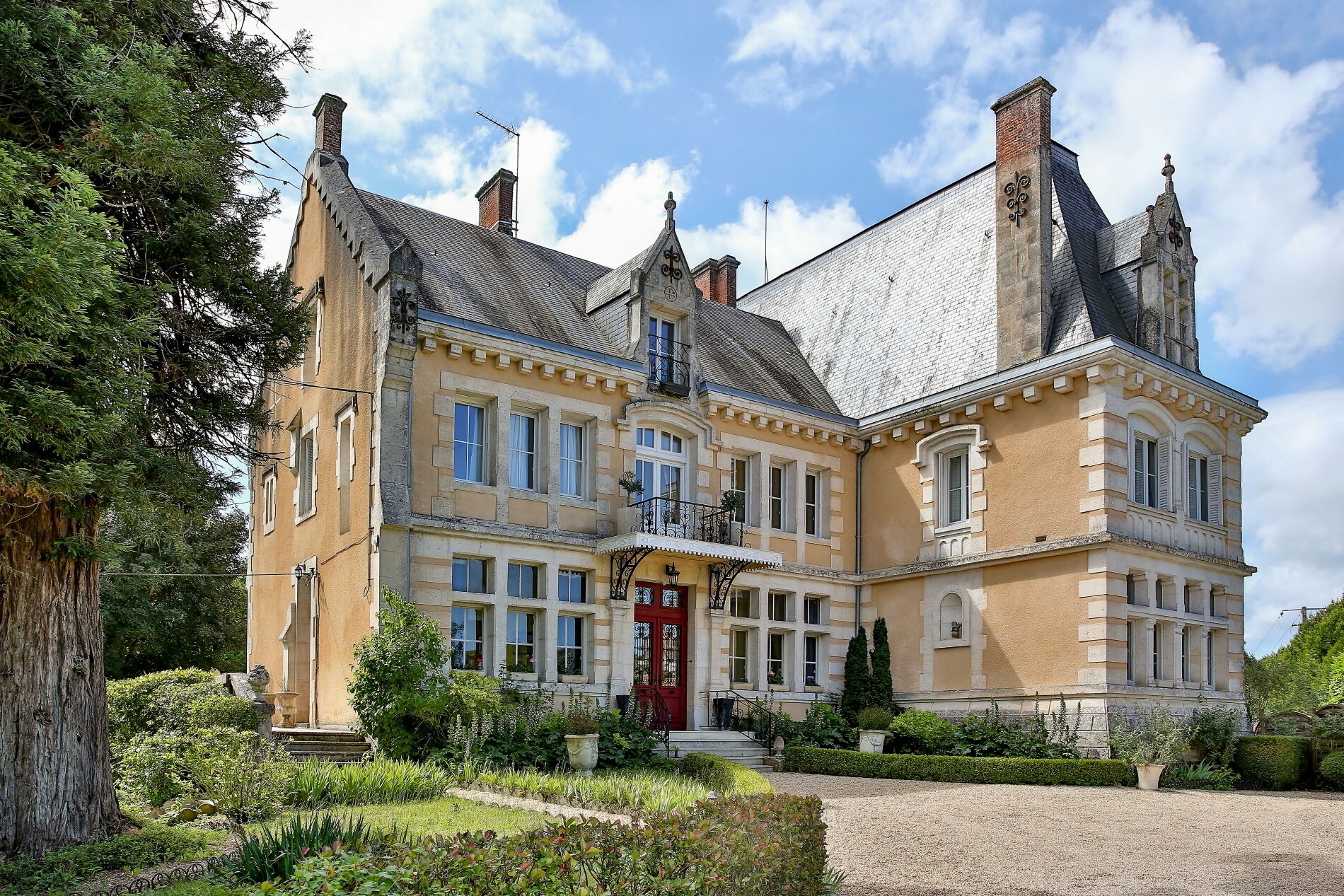 Façade de l’hébergement