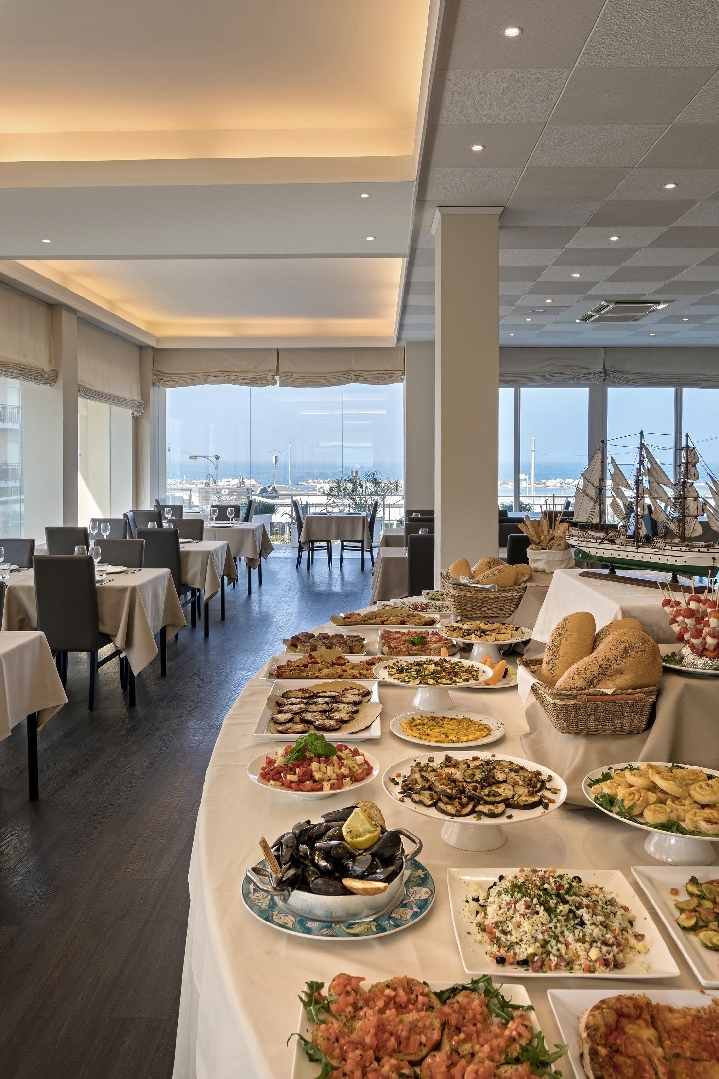 Almoço e jantar, culinária italiana