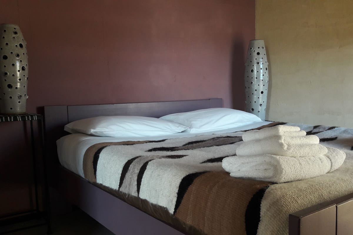 Panoramic Apartment, 1 Bedroom, Garden Area | 1 bedroom, premium bedding, desk, soundproofing