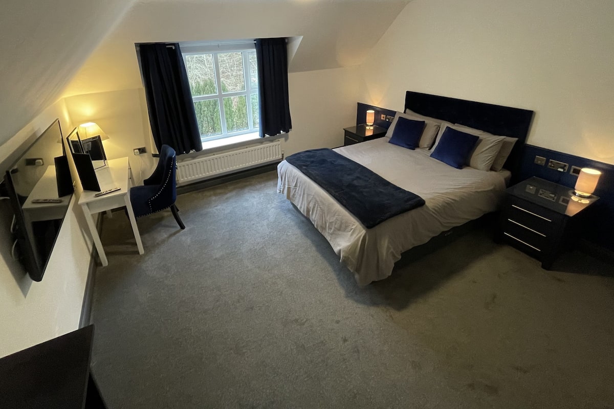 premium double room, 1 king bed | premium bedding, iron/ironing board, free wifi, bed sheets