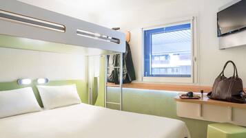 Triple Room, Multiple Beds | Premium bedding, desk, blackout drapes, soundproofing