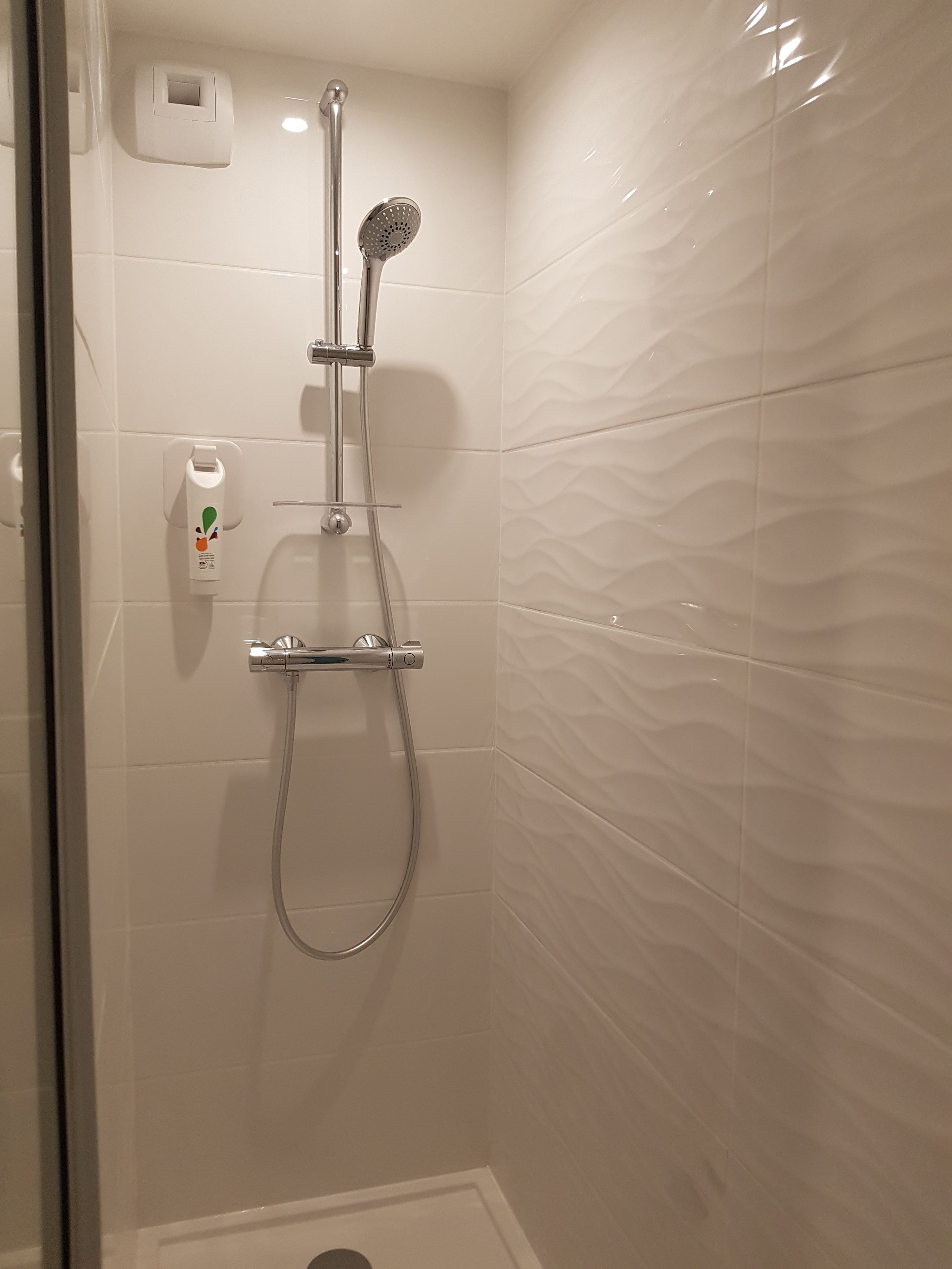 standard room, 1 double bed with sofa bed | bathroom shower