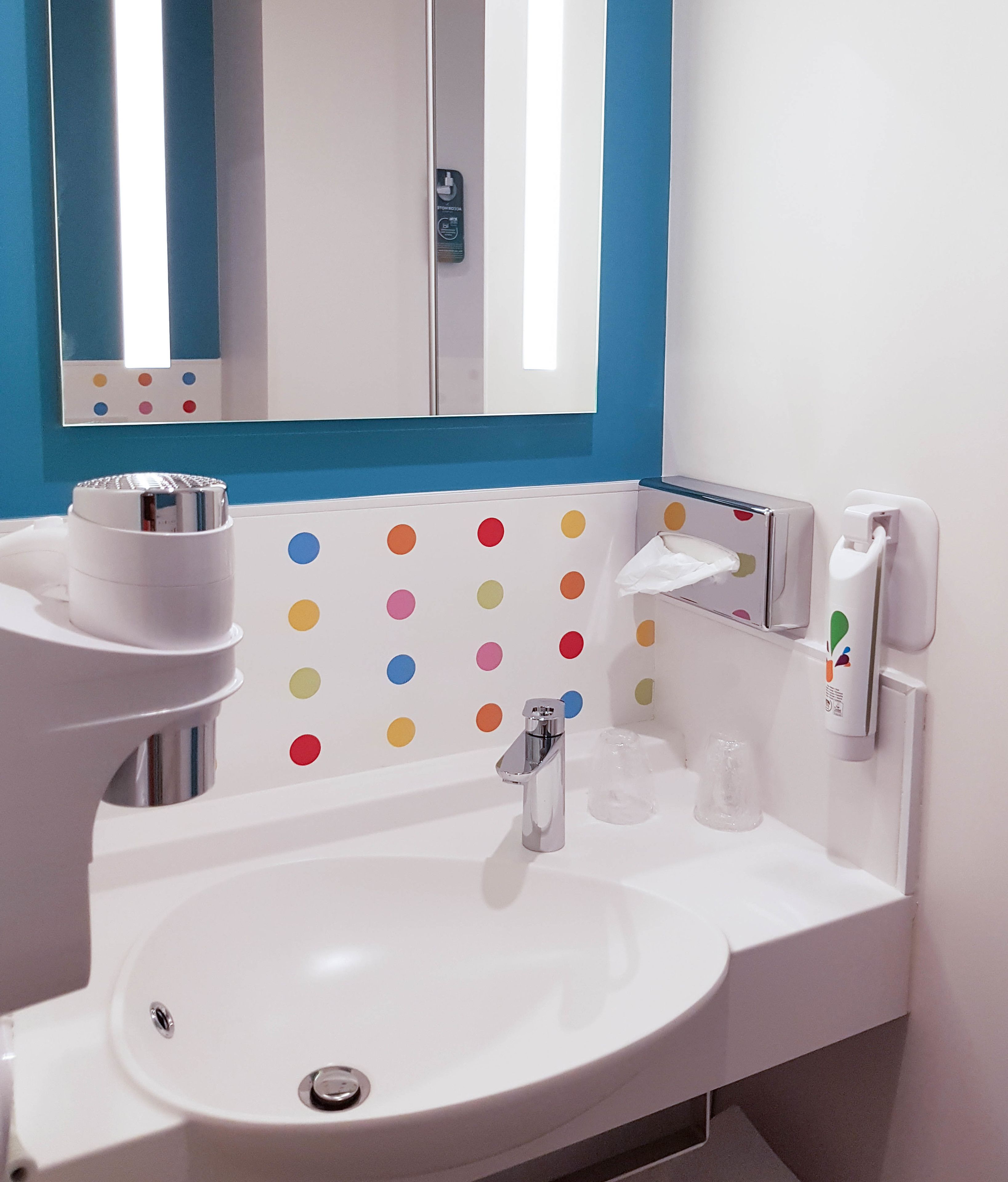 shower, eco-friendly toiletries, hair dryer, towels