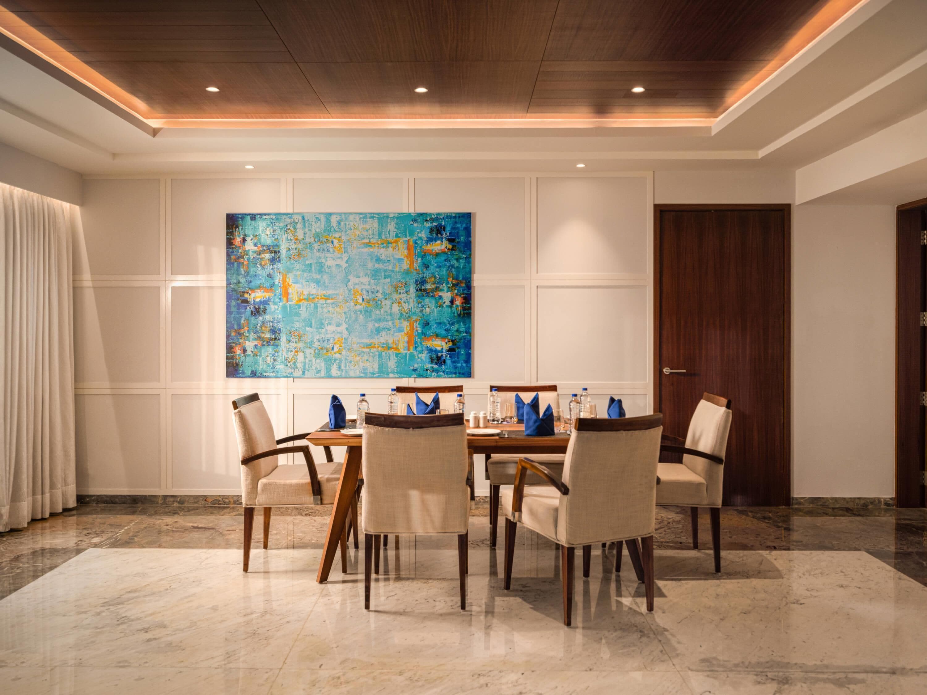 Suite – president, 1 kingsize-seng | Allergitestet sengetøy, minibar, safe på rommet og skrivebord