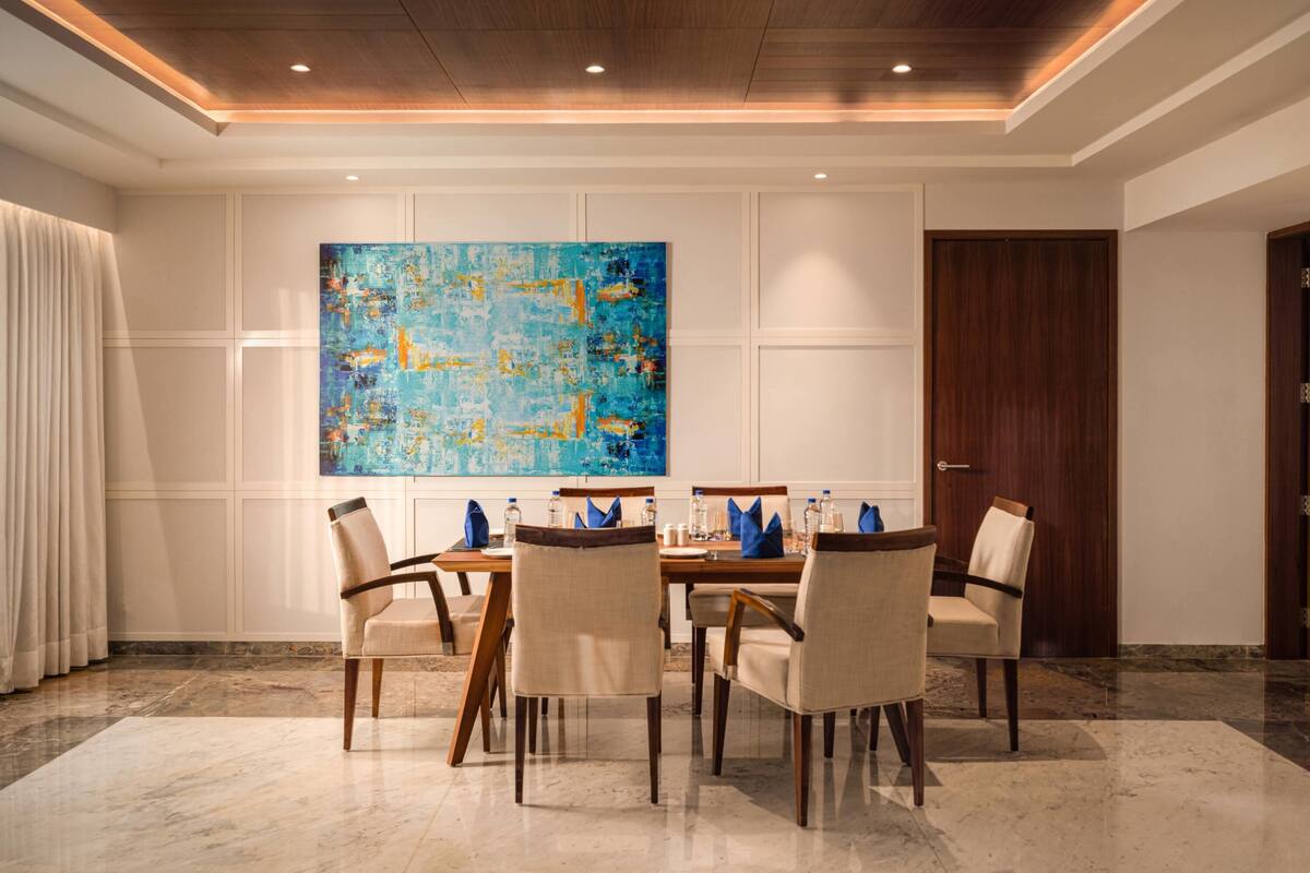 Suite presidencial, 1 cama King size | 1 habitación, ropa de cama hipoalergénica y minibar