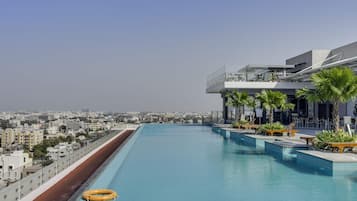 Rooftop pool