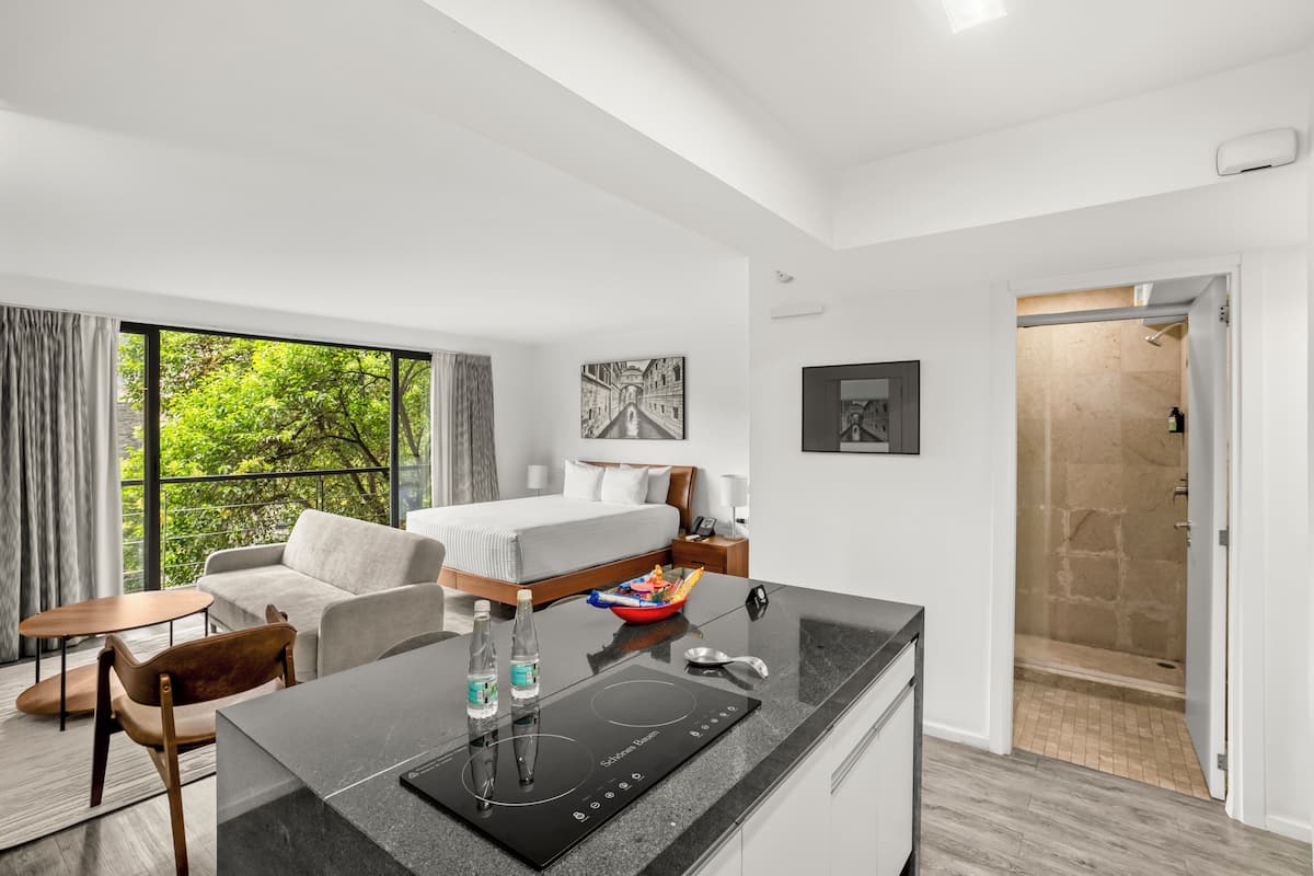 Deluxe Suite, 1 Queen Bed with Sofa bed | Minibar, in-room safe, blackout drapes, iron/ironing board