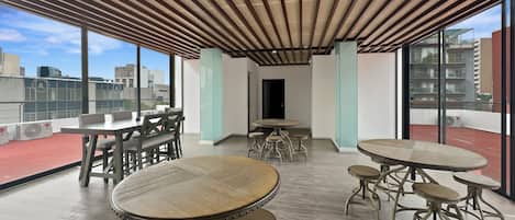 Rooftop terrace