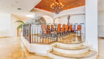 Family Villa, Multiple Bedrooms, Ocean View | In-room dining