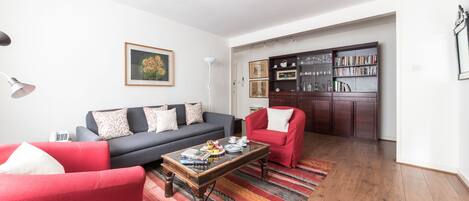 Appartement, 1 slaapkamer | Woonruimte | Plasmatelevisie