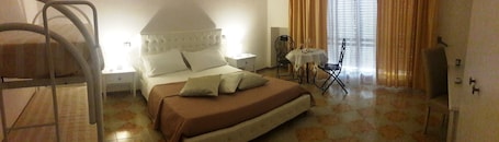 Quadruple Room, Private Bathroom (Ulivo) | 1 bedroom, premium bedding, minibar, desk