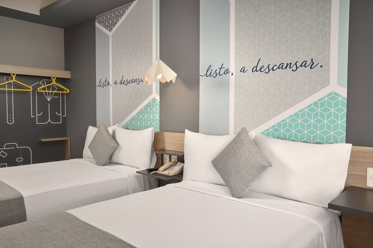Superior Room, 2 Double Beds, Non Smoking | Desk, WiFi (free)