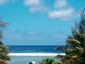 Uitzicht vanuit accommodatie